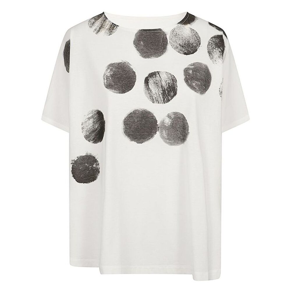 Moyuru Women Printed Cotton T-Shirt